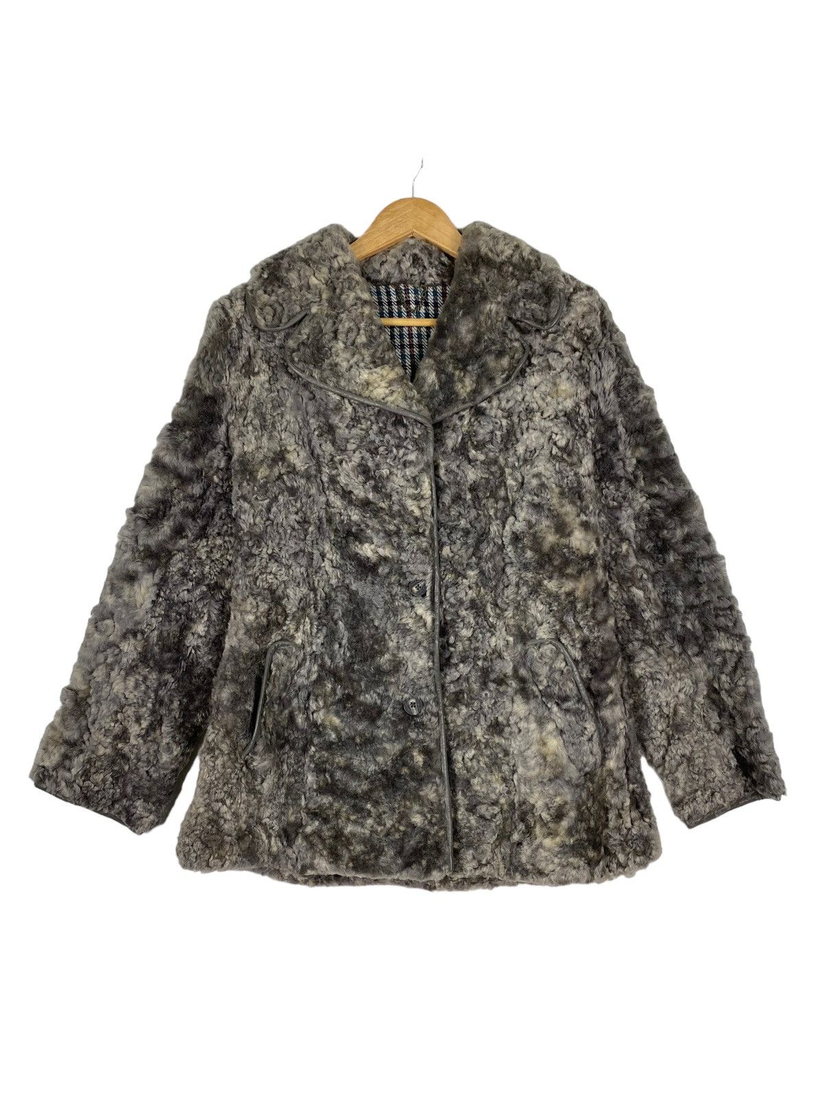 Morlands CURLAM Real Lambskin Made In England Fur Jacket