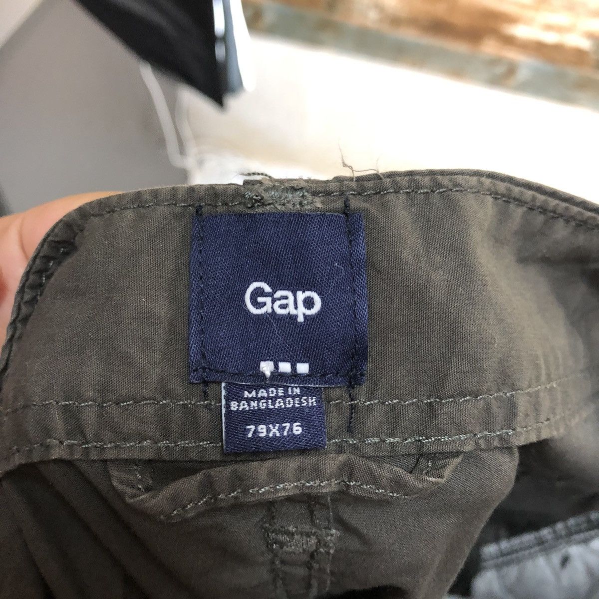Gap Gap Grey Cargo Multipocket utility tactical Pants #A2455 Size US 31 - 18 Thumbnail
