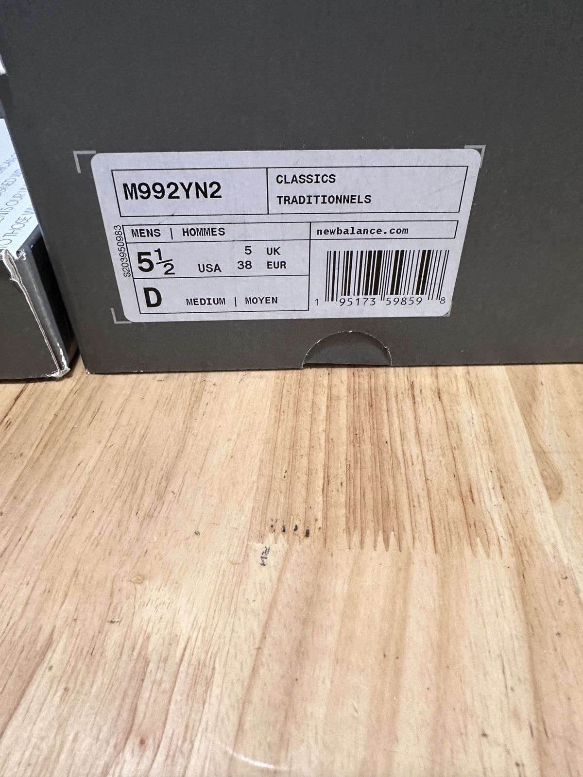 New Balance New Balance x Studio FY7 992 us5.5 Size US 5.5 / EU 38 - 8 Thumbnail