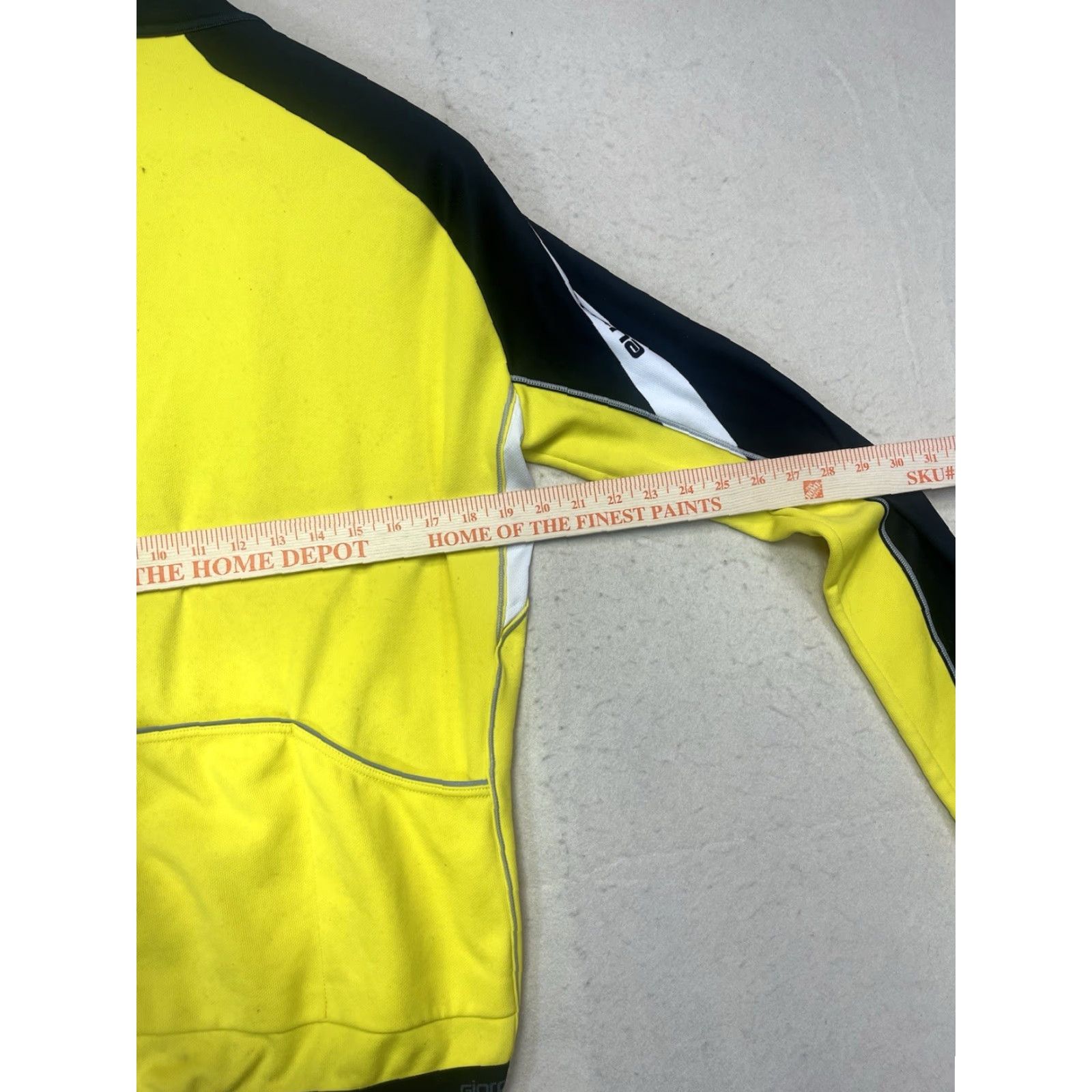 Vintage Giordana Jacket Unisex Adults Zip Up Windbreaker Yellow XL Italy Size XL / US 12-14 / IT 48-50 - 3 Thumbnail