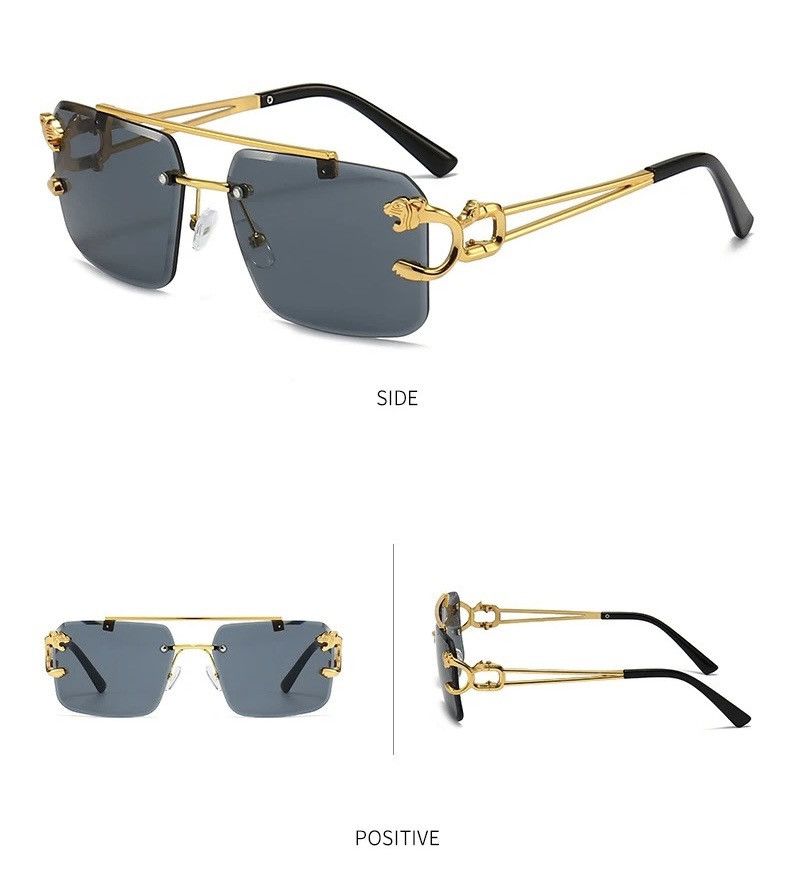 Vintage Designer Vintage Rimless Sunglasses y2k Size ONE SIZE - 2 Thumbnail