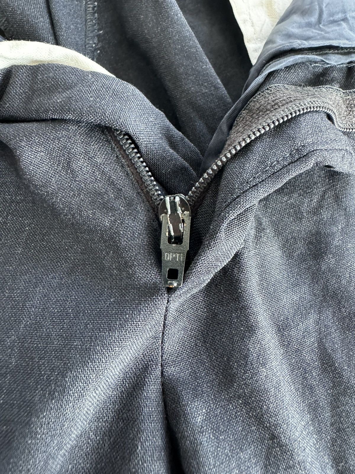 Hermes Hermes grey charcoal wool pants Size 54R - 2 Thumbnail