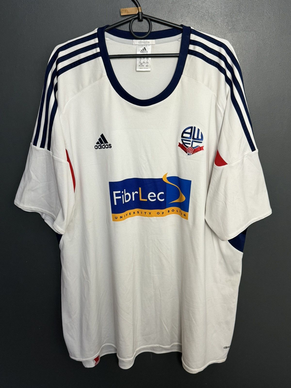 Adidas 3XL Bolton 13/14 Home Football Jersey Size US XXL / EU 58 / 5 - 1 Thumbnail
