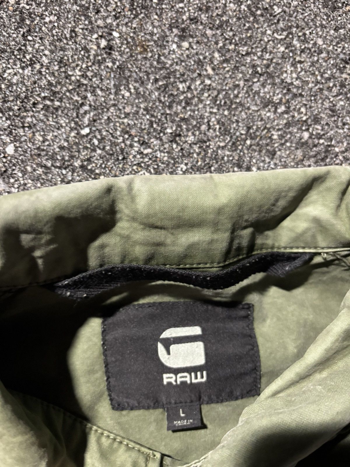G-Star G Star Raw Large Vodan Military Field Jacket Overshirt Chore Size US L / EU 52-54 / 3 - 3 Thumbnail
