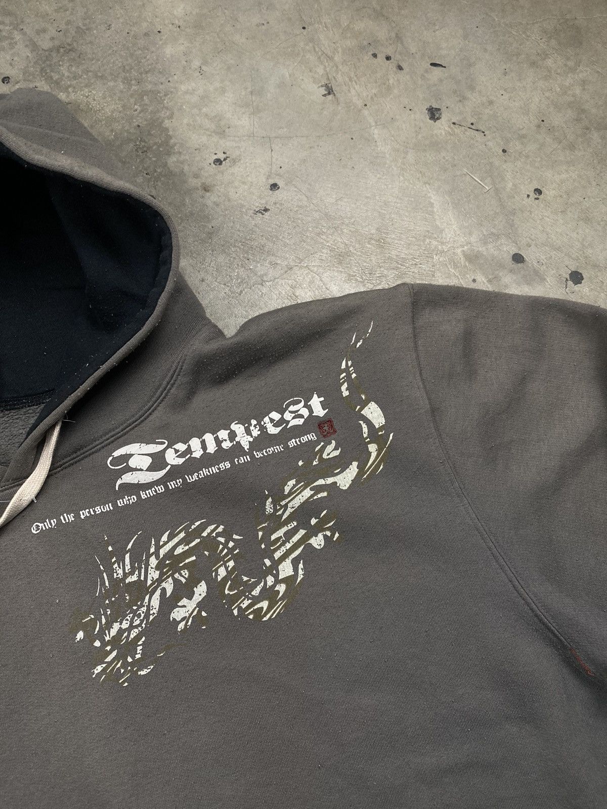 14th Addiction × If Six Was Nine × Japanese Brand y2k Sunfaded Beaumere Tempest Sukajan Pullover Size US L / EU 52-54 / 3 - 6 Thumbnail