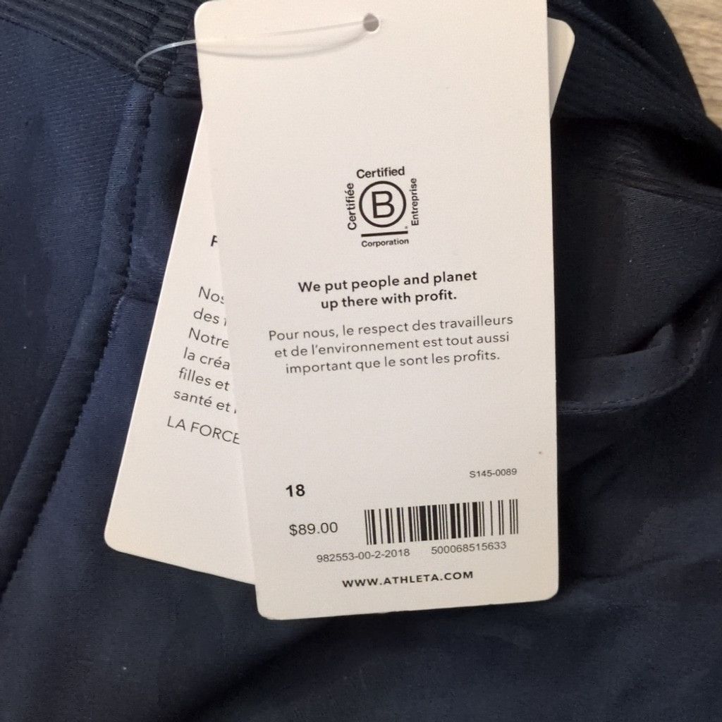 Athleta Athleta Blue Brooklyn Ankle Camo Pants Size 18 Size 40" / US 18 - 6 Thumbnail