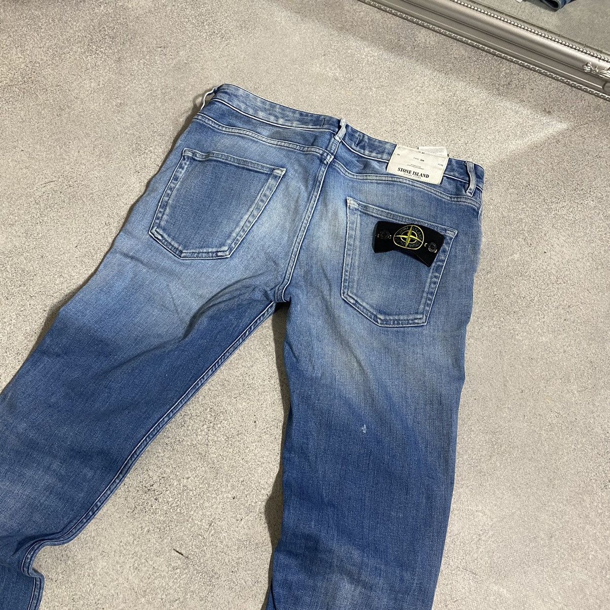 Stone Island Vintage Stone island jeans denim Size US 31 - 4 Thumbnail