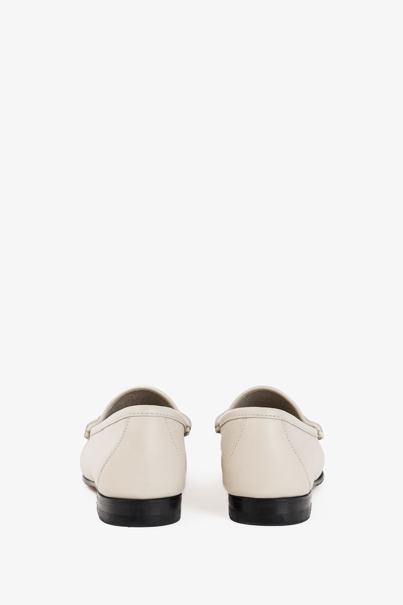 Gucci Gucci Horsebit 1953 White Leather Loafers Size US 4 / IT 34 - 3 Thumbnail