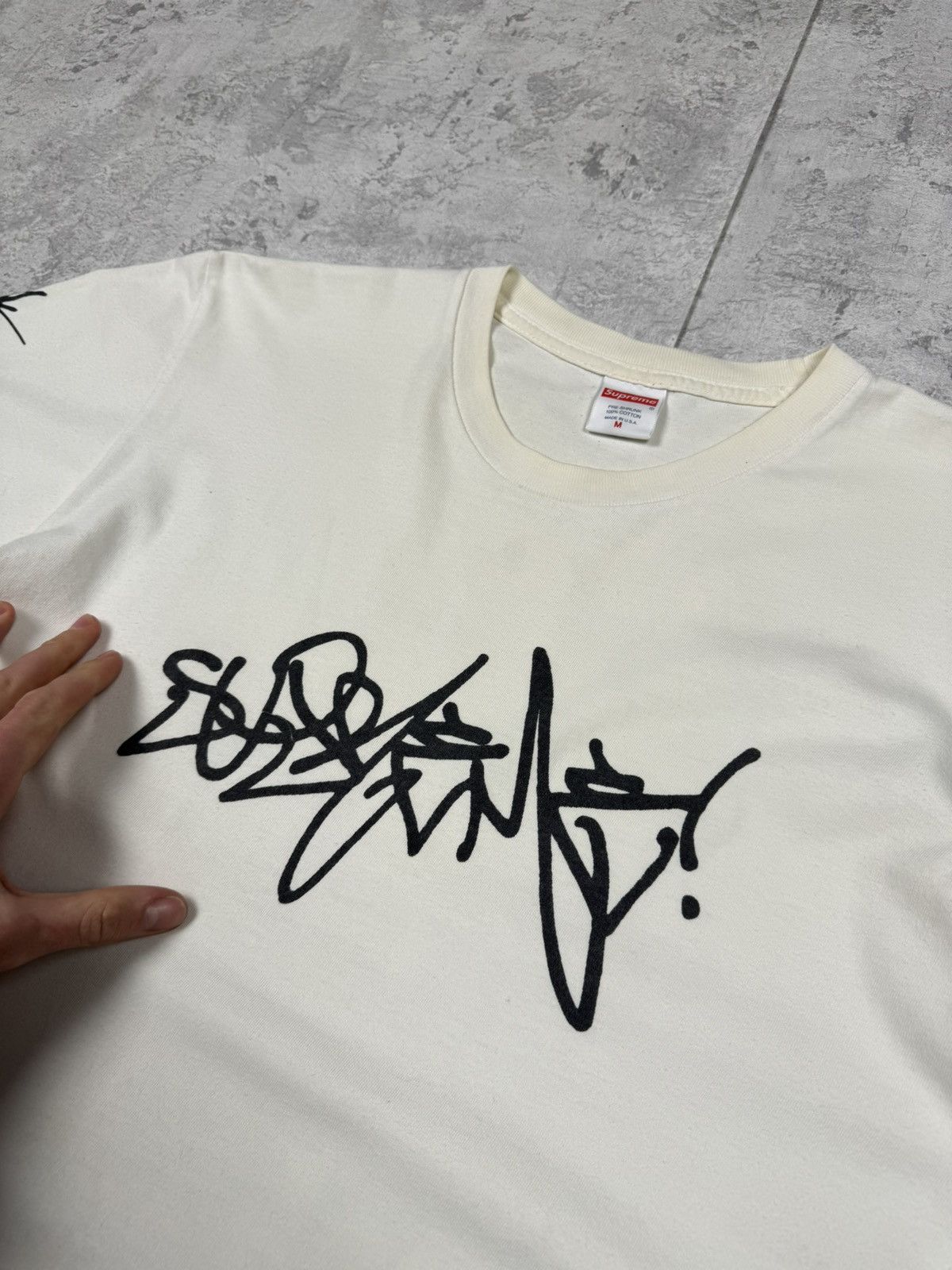 Supreme Supreme Rammellzee Tag T-Shirt Size M Size US M / EU 48-50 / 2 - 4 Thumbnail
