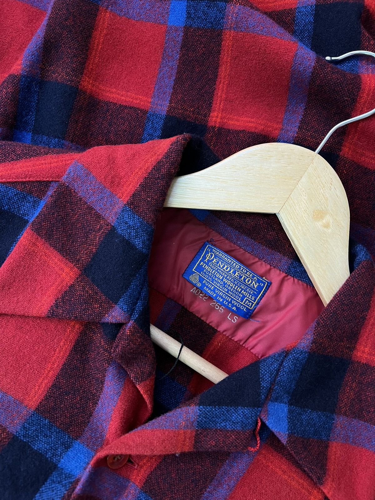 Japanese Brand × Pendleton × Vintage 70’s Pendleton Pure Wool Flannel Button Up Size US M / EU 48-50 / 2 - 6 Thumbnail