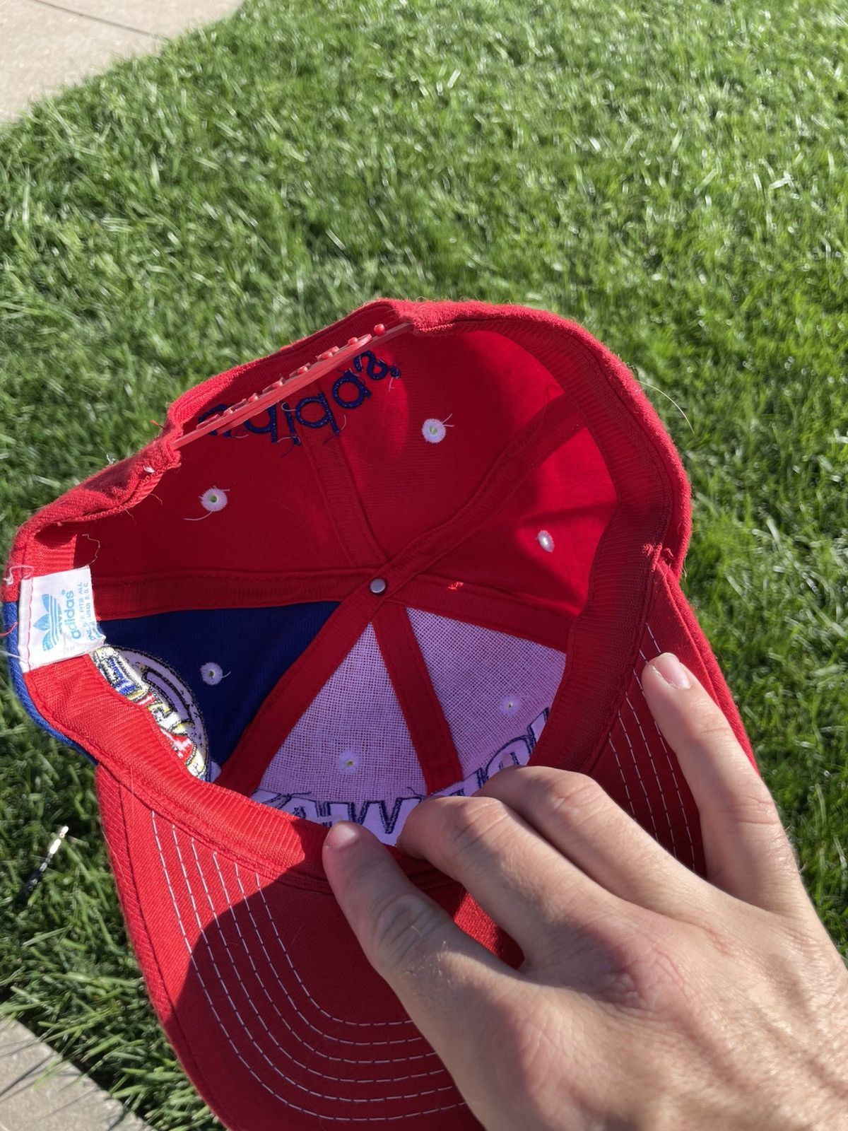 Adidas Vintage 1990s ADIDAS Norway Snapback Size ONE SIZE - 4 Thumbnail
