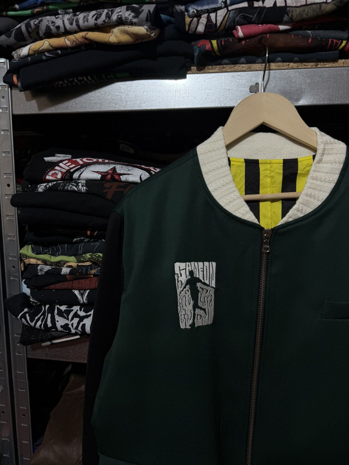 clothsurgeon Rare Limited Clothsurgeon Snapchat Bomber Jacket Y2K Hype Size US XL / EU 56 / 4 - 3 Thumbnail