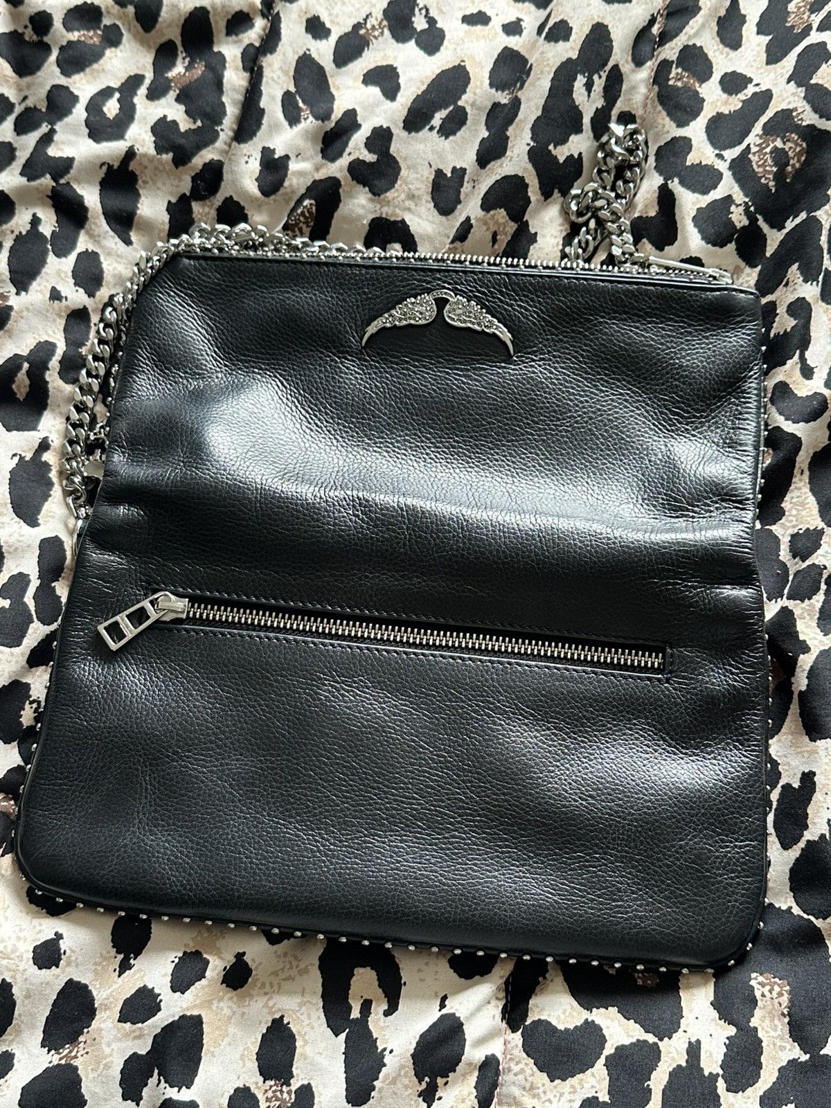Zadig & Voltaire Zadig&Voltaire Rock shoulder bag with studs Size ONE SIZE - 5 Thumbnail