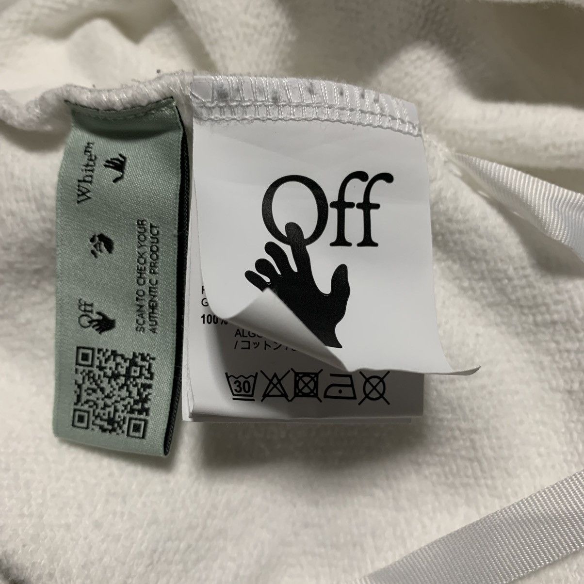 Off-White Off White XS Mona Lisa White Hoodie Virgil Abloh Size US XS / EU 42 / 0 - 10 Thumbnail