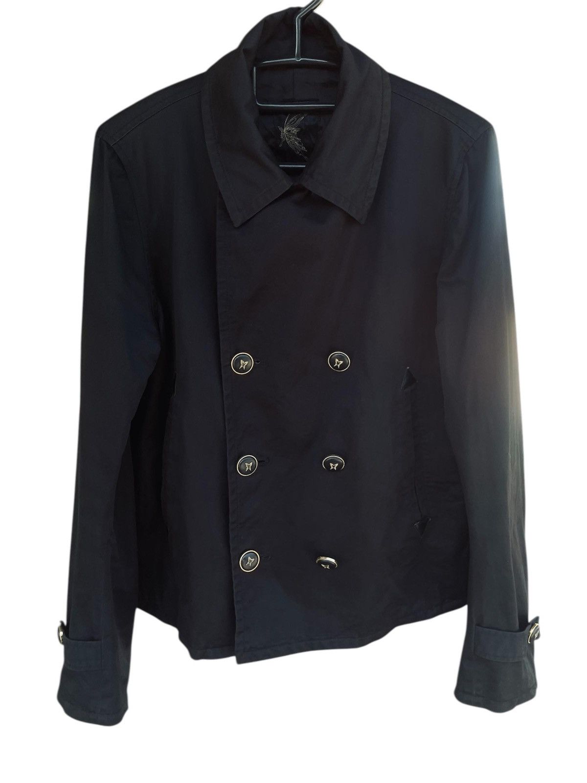 kiryuyrik Kiryuyrik Yohji Yamamoto Butterfly Tag Double Breast Jacket Size US M / EU 48-50 / 2 - 2 Thumbnail
