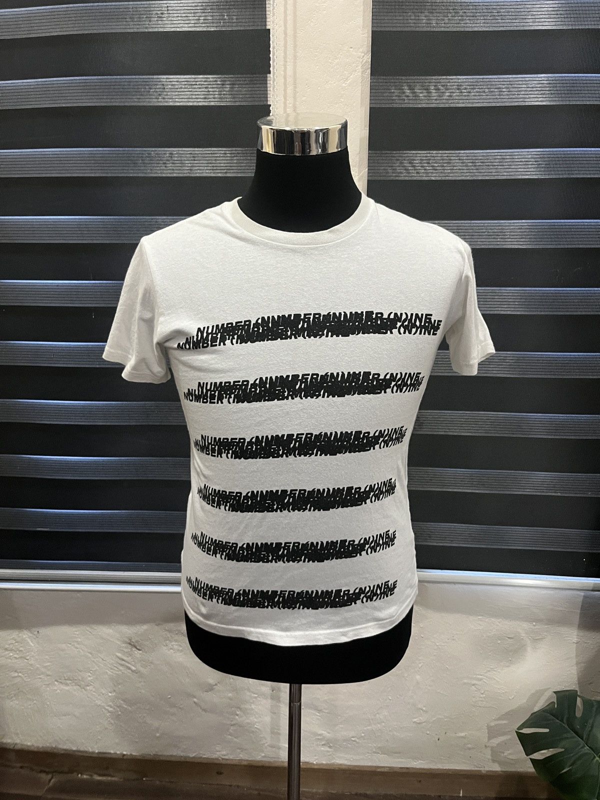 Number (N)ine (SOLD) Number Nine Archive Multi Logo Tshirt Size US S / EU 44-46 / 1 - 6 Thumbnail
