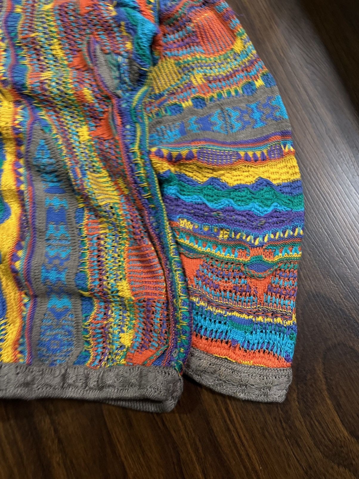 Coogi CRAZY VINTAGE COOGI 3D COLOURED KNIT Size US S / EU 44-46 / 1 - 2 Thumbnail
