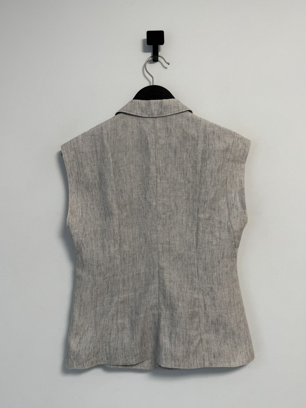 Max Mara 🔥Max Mara Vest Y2K Style Gray Women’s Size M / US 6-8 / IT 42-44 - 13 Thumbnail