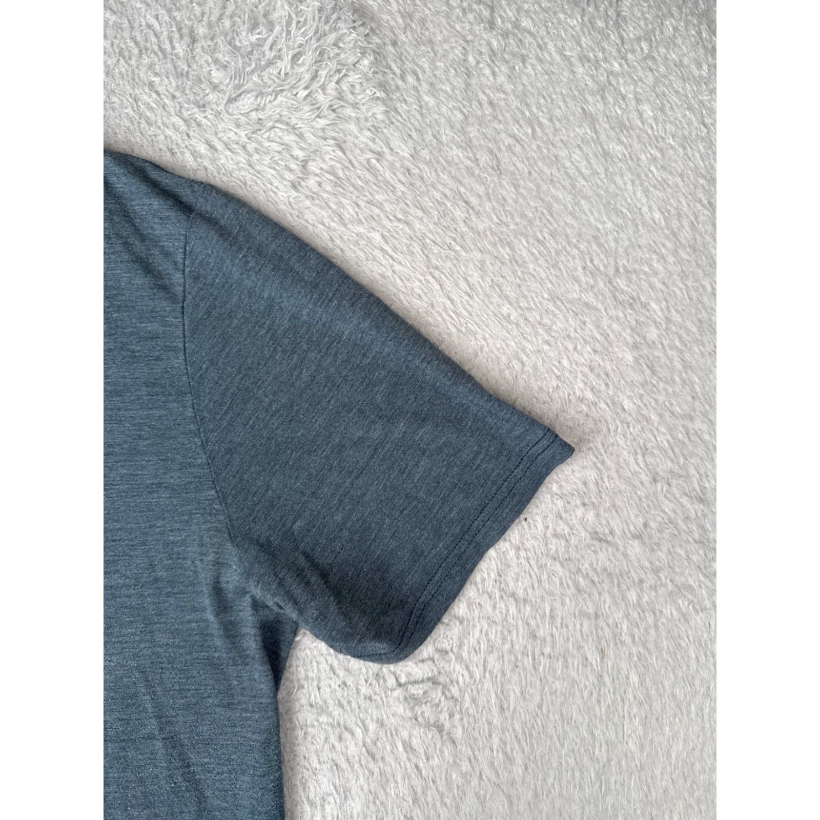 The North Face The North Face Shirt Men L Blue Short Sleeve Crew Neck Cotton Blend READ Size US L / EU 52-54 / 3 - 2 Thumbnail