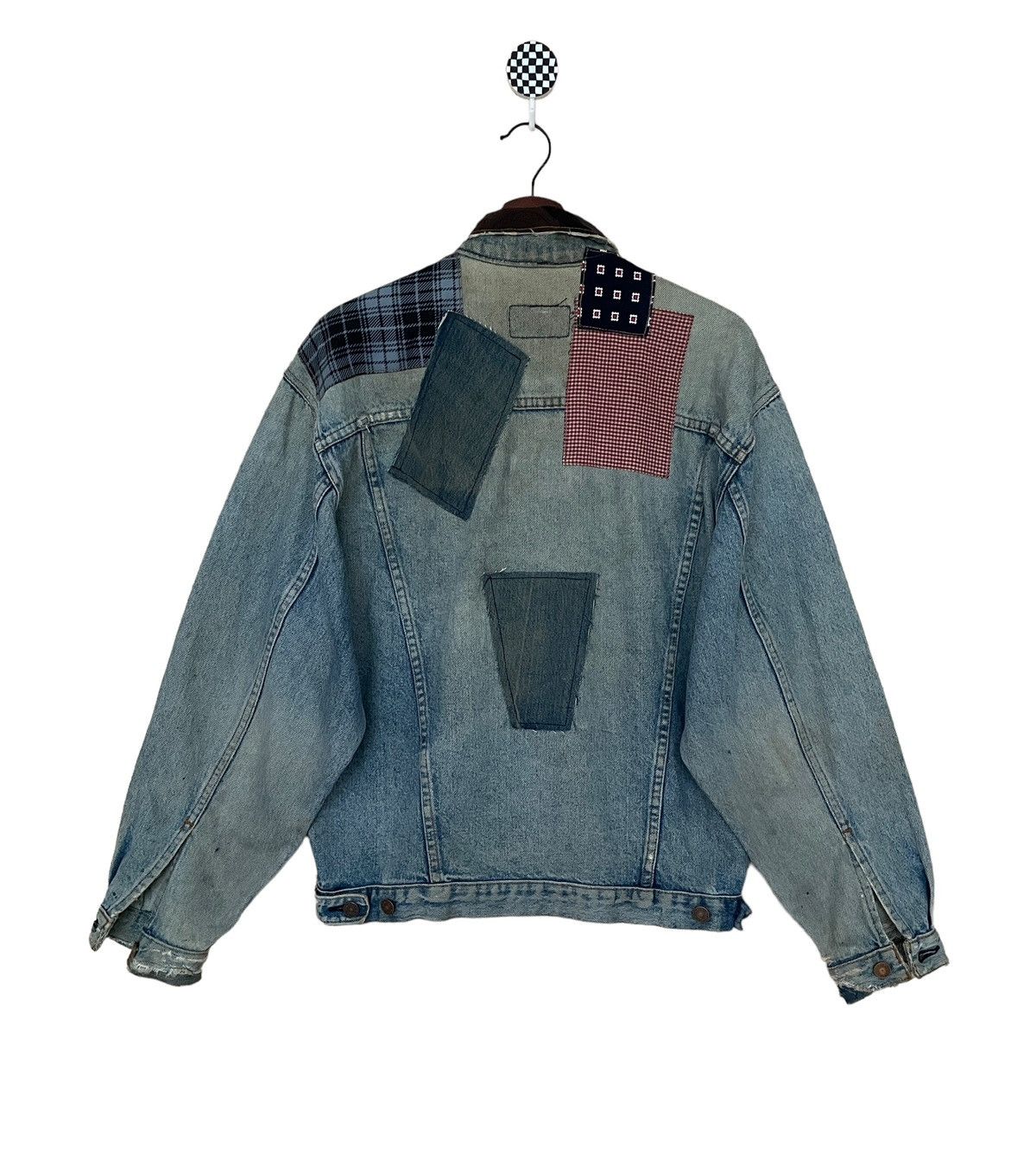Levi's × Vintage Vintage Brand Levi’s Made in Usa Denim Jacket 1990s Size US L / EU 52-54 / 3 - 2 Thumbnail