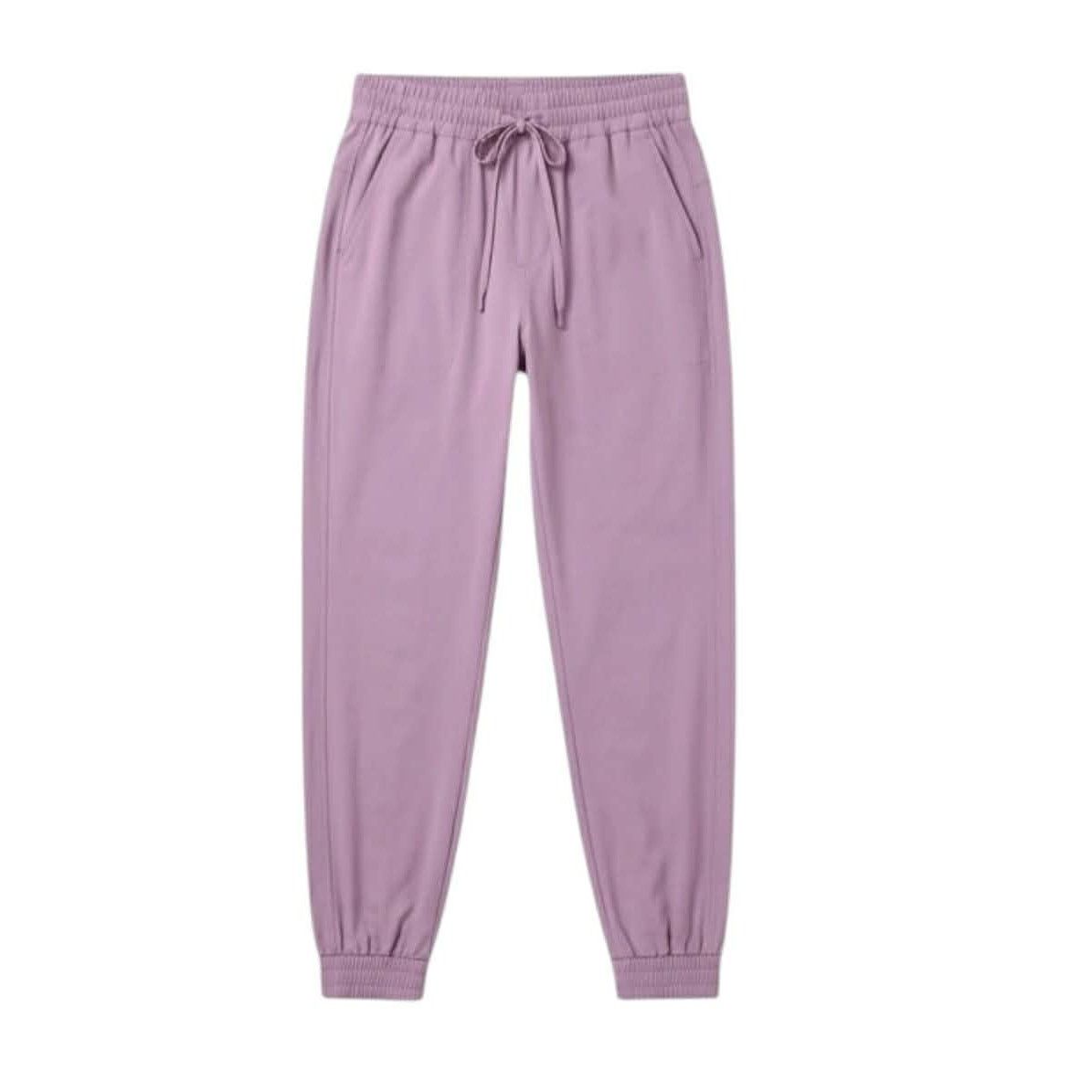 Threads 4 Thought Threads 4 Thought Marjorie Performance Woven Jogger Purple M Size 29" - 1 Thumbnail