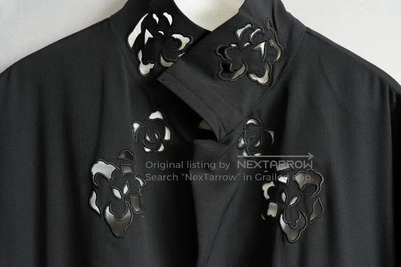 Yohji Yamamoto yohji yamamoto rose lace black jacket. Size US M / EU 48-50 / 2 - 3 Thumbnail
