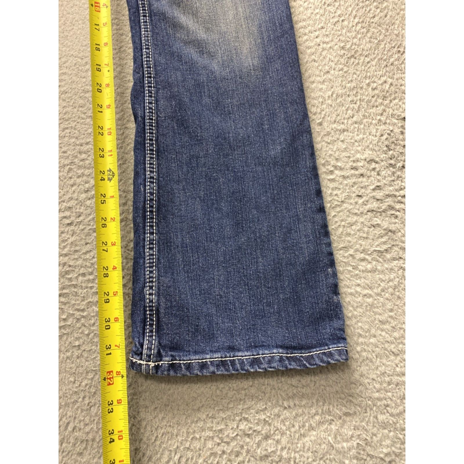 Wrangler Wrangler Jeans Women’s 30x32 Pocket Flare Boot Cut Western /158-25 Size 30" / US 8 / IT 44 - 5 Thumbnail