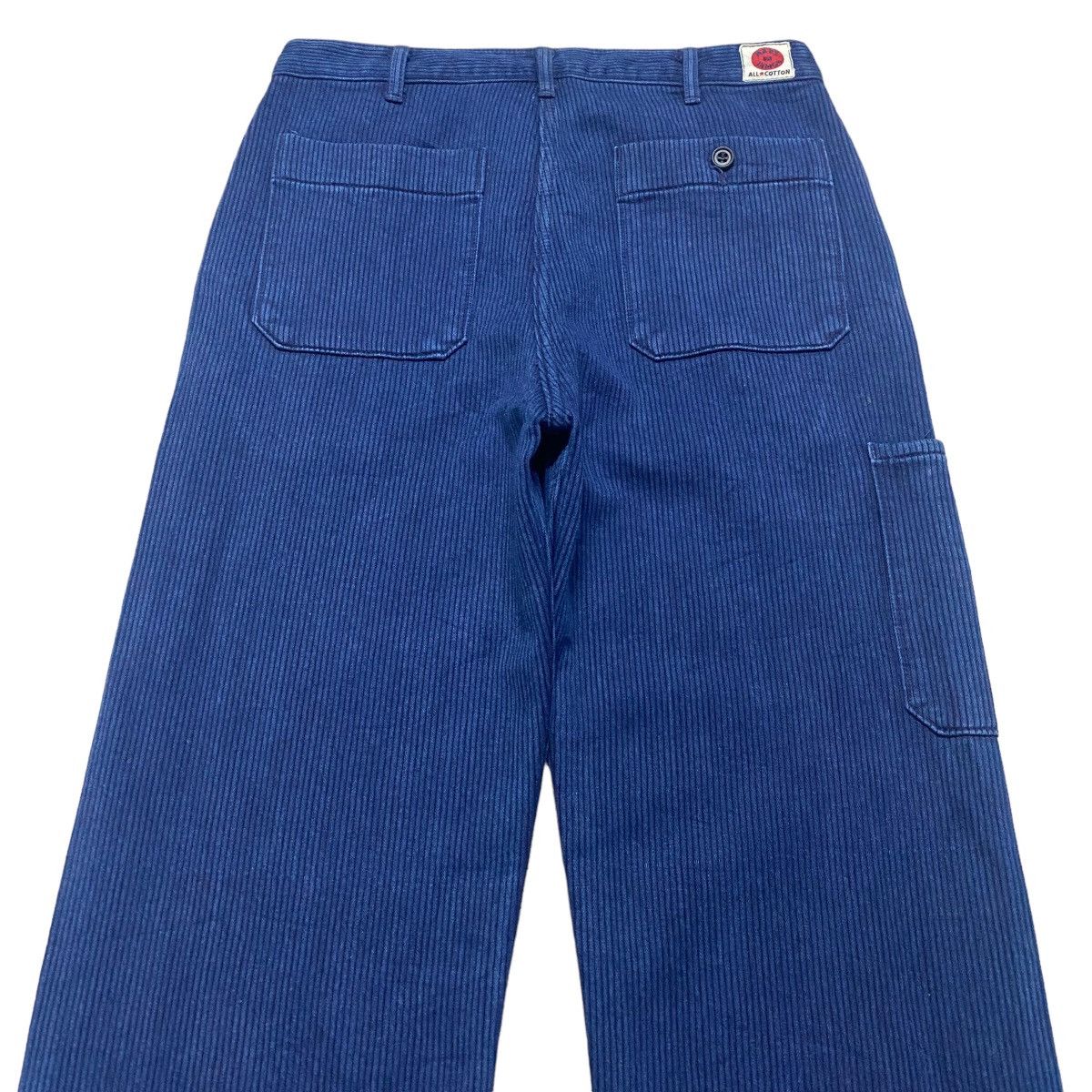 Japanese Brand Made In Indigo Work Pants Stripe Size US 28 / EU 44 - 2 Thumbnail