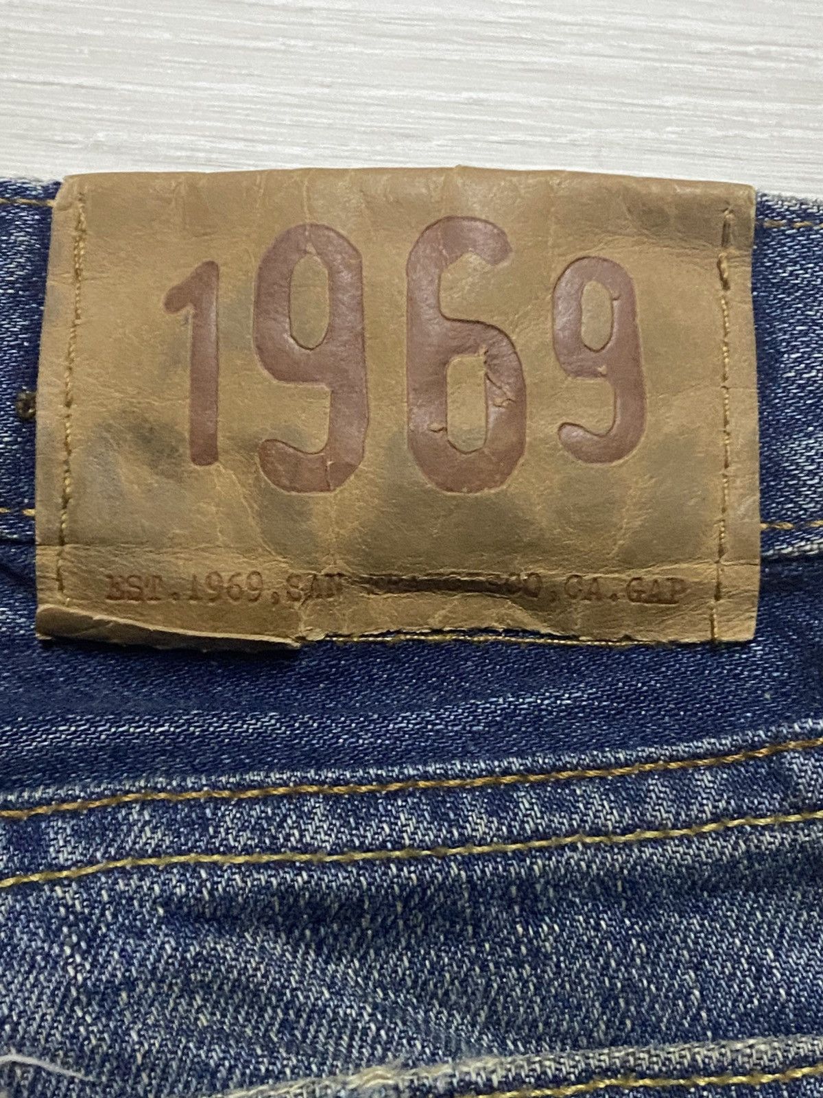 Japanese Brand Vintage Gap California USA Ghost Rider Loose Jeans Size US 31 - 15 Thumbnail