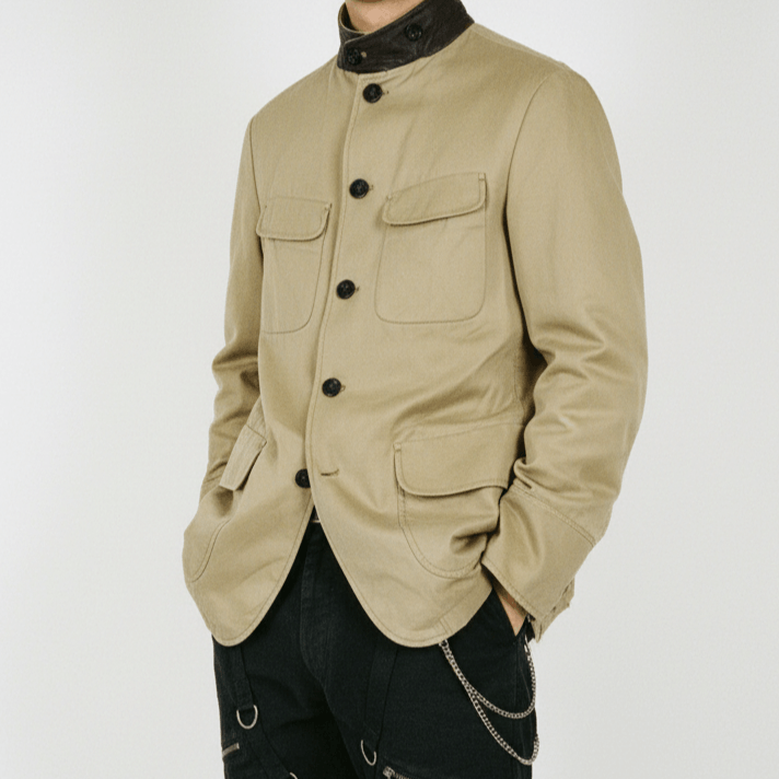 Tomorrowland Tomorrowland Light Casual Button Up Jacket Coat Parka Size US S / EU 44-46 / 1 - 1 Thumbnail