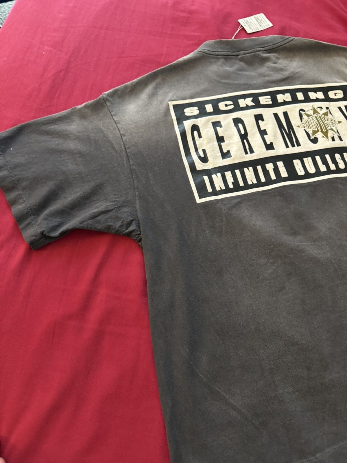 Saint Michael Saint Mxxxxxx x Denim Tears Saint Tears Tee XL Size US XL / EU 56 / 4 - 16 Thumbnail
