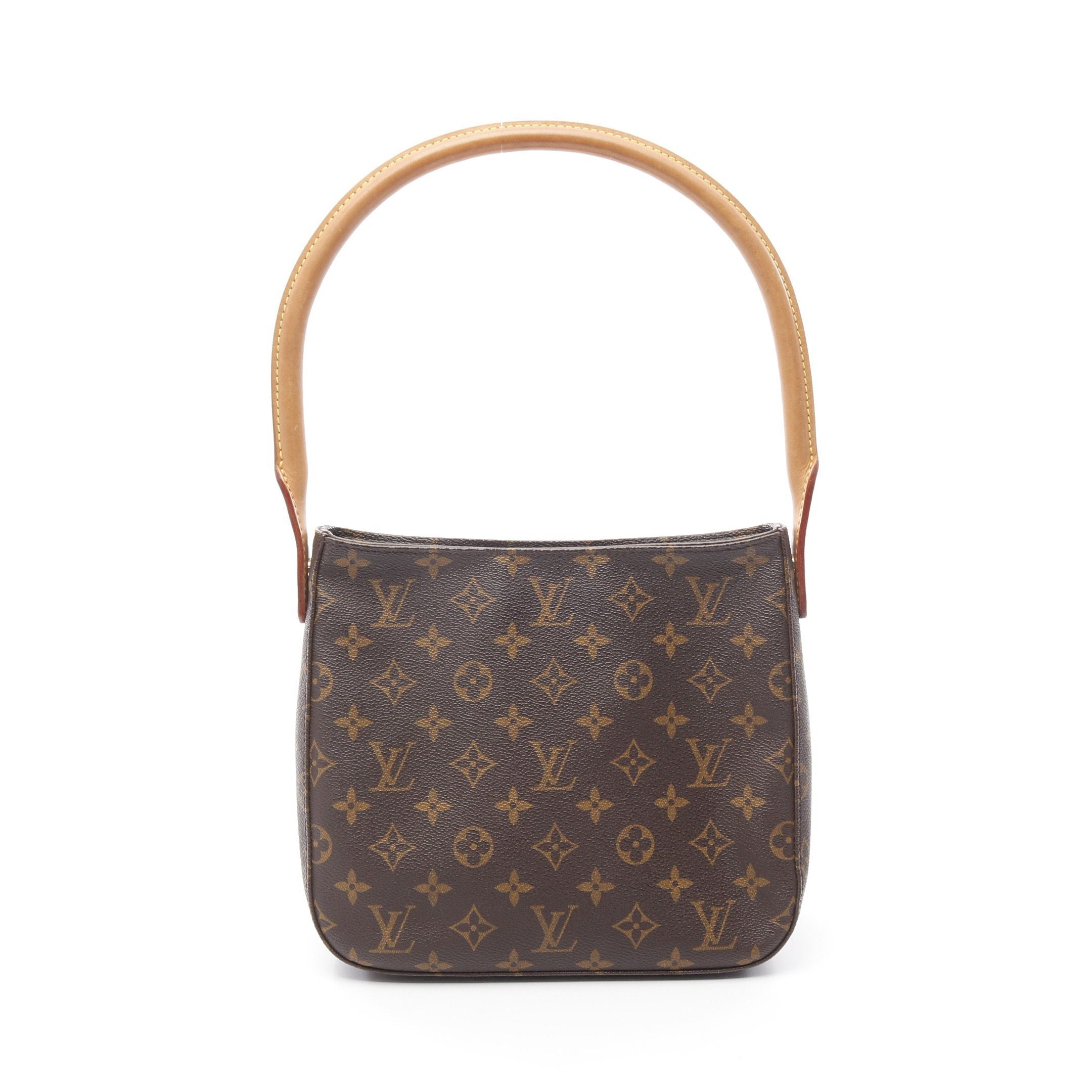Louis Vuitton Louis Vuitton Looping Mm Monogram Shoulder Bag Leather Brown Size ONE SIZE - 1 Thumbnail