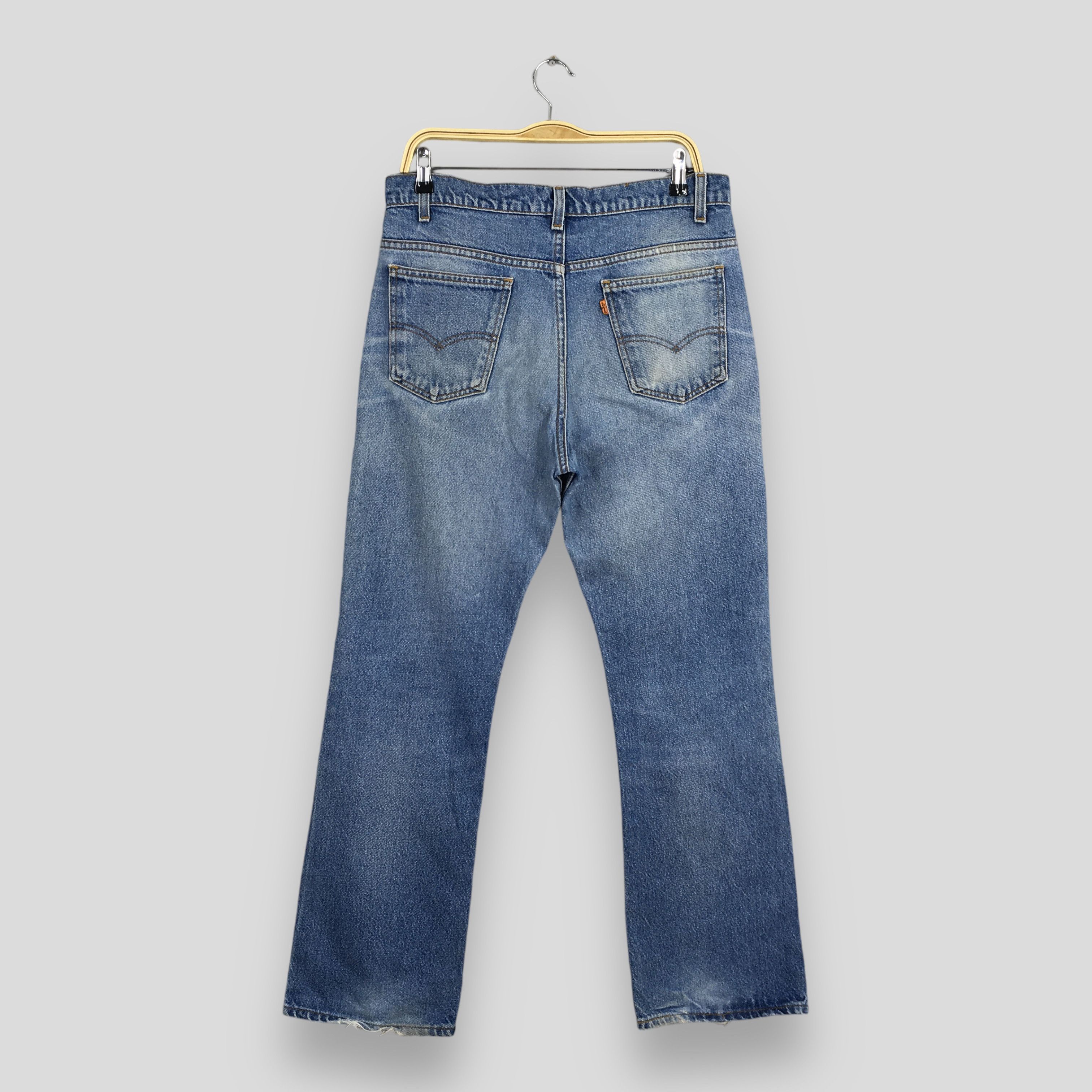 Levi's Size 31x28.5 Vintage Levis 517 Flare Bootcut Jeans S2061 Size 31" - 10 Thumbnail