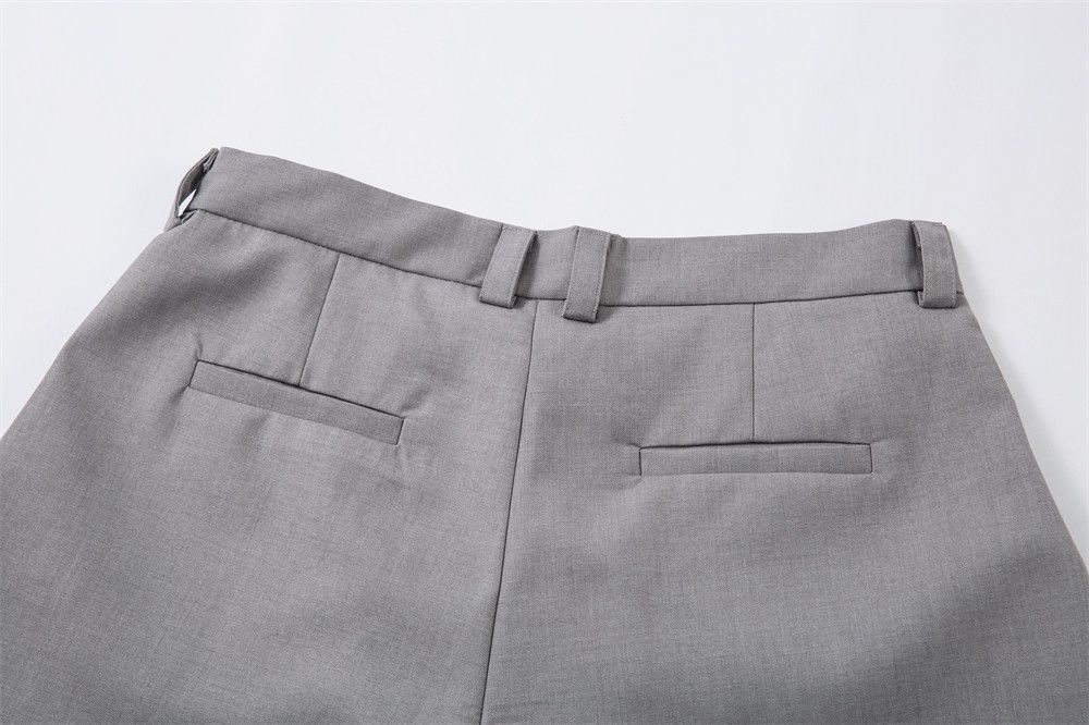 Vintage Men's casual simple loose wide-leg scimitar trousers Size US 32 / EU 48 - 5 Thumbnail