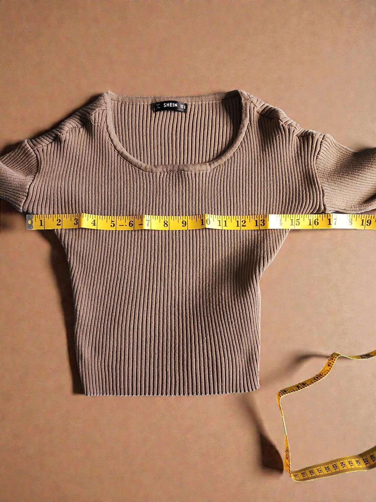 Shein SHEIN Ribbed Knit Crop Top Medium Size Size M / US 6-8 / IT 42-44 - 6 Thumbnail