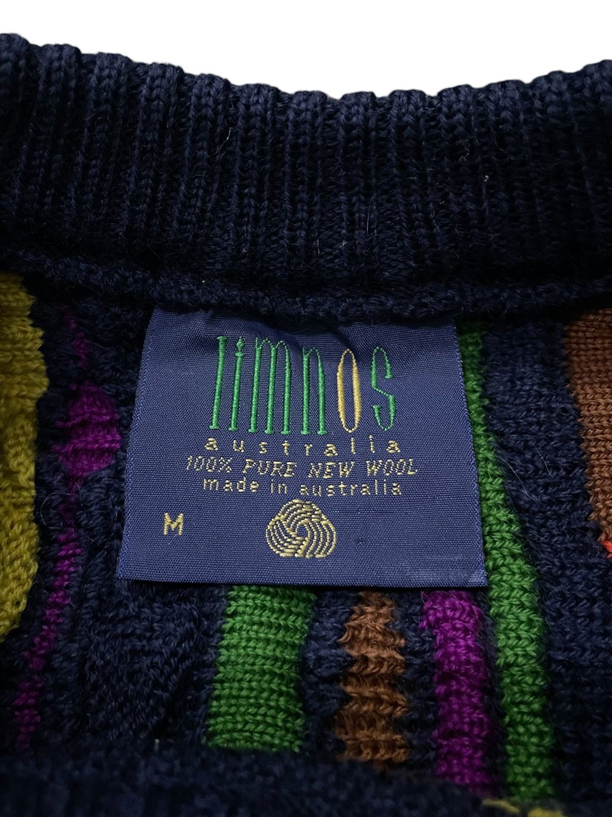 Coogi × Vintage Vintage Coogi 3D Cable Knit Style By limnos 90s Knitwear Size US L / EU 52-54 / 3 - 14 Thumbnail