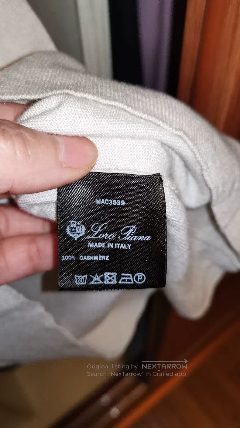 Loro Piana Loro Piana High Neck Cashmere Sweater Size XS / US 0-2 / IT 36-38 - 4 Thumbnail