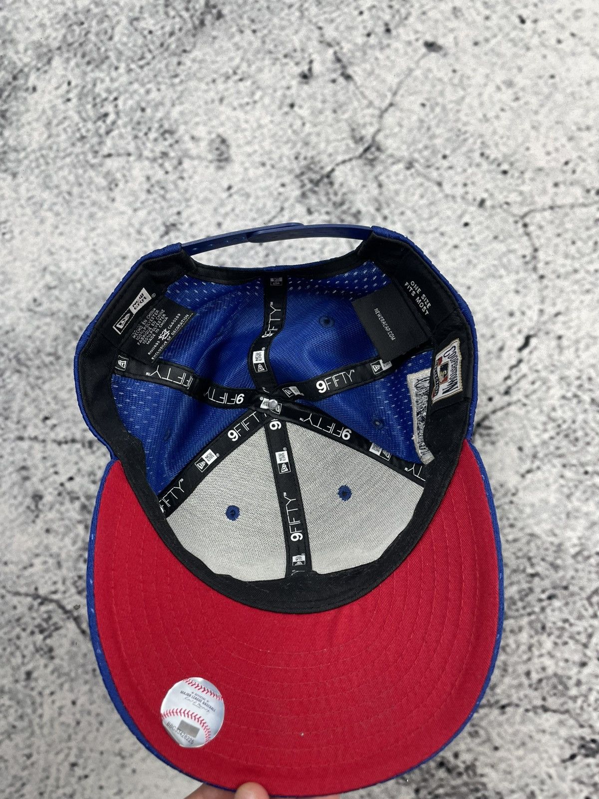 New Era New Era Big Logo Cap dripp Blue Toronto Blue Jays MLB Size ONE SIZE - 5 Thumbnail