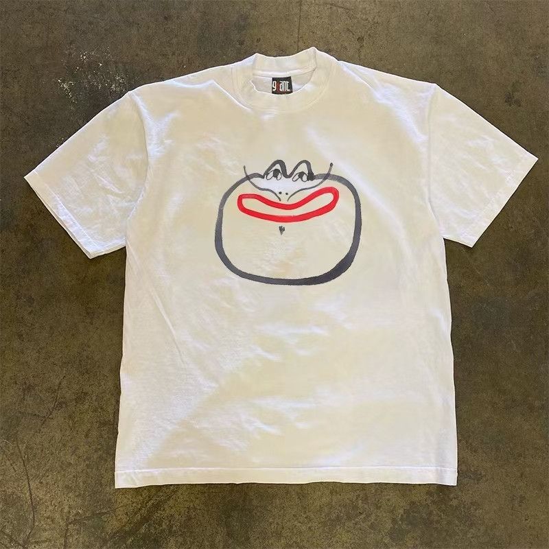 Japanese Brand White retro fun frog print t-shirt Size US M / EU 48-50 / 2 - 1 Thumbnail