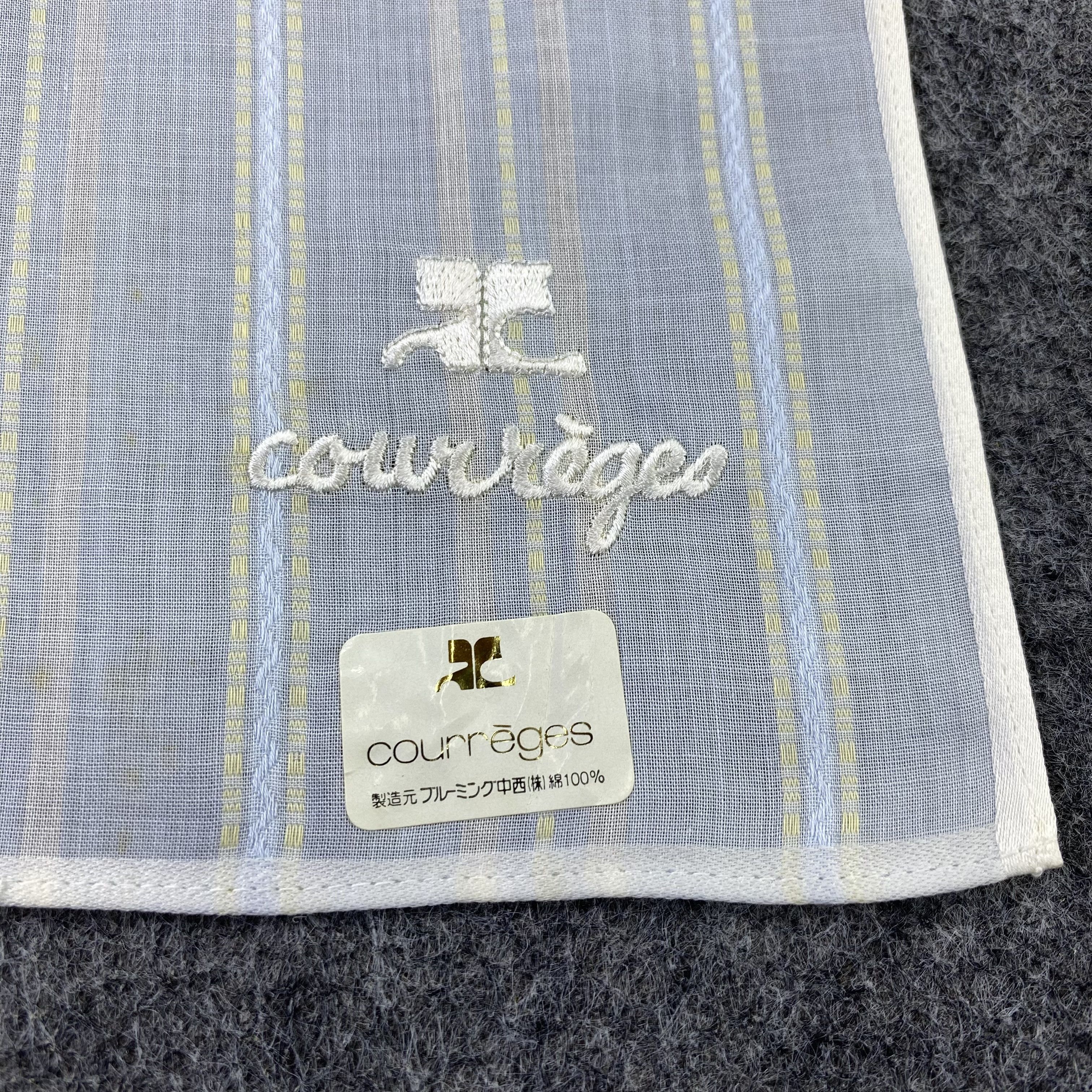 Courreges Courreges Handkerchief / Bandana / Neckerchief-B1553 Size ONE SIZE - 7 Thumbnail