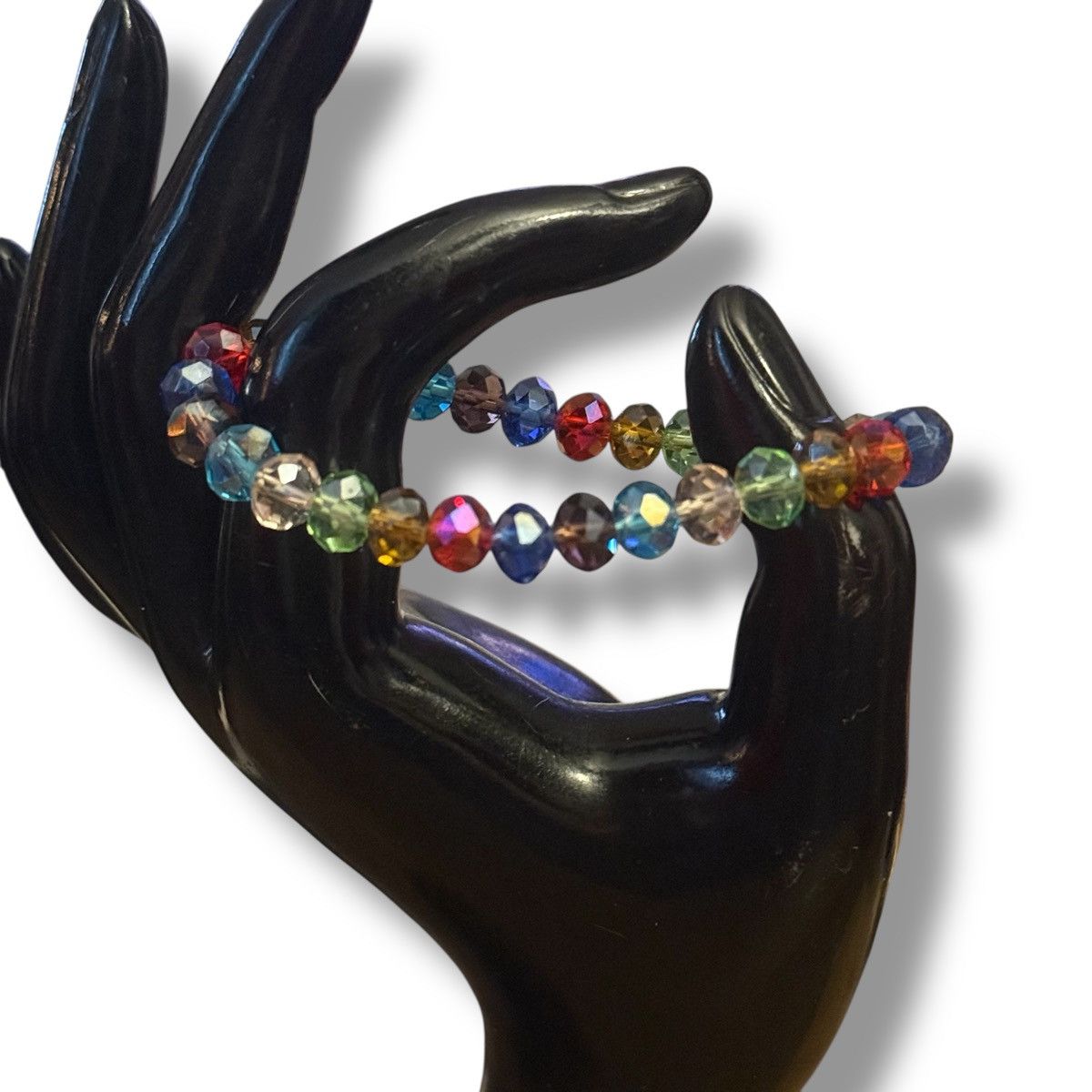 Other Multicolor crystal bead stretch bracelet Size ONE SIZE - 2 Thumbnail