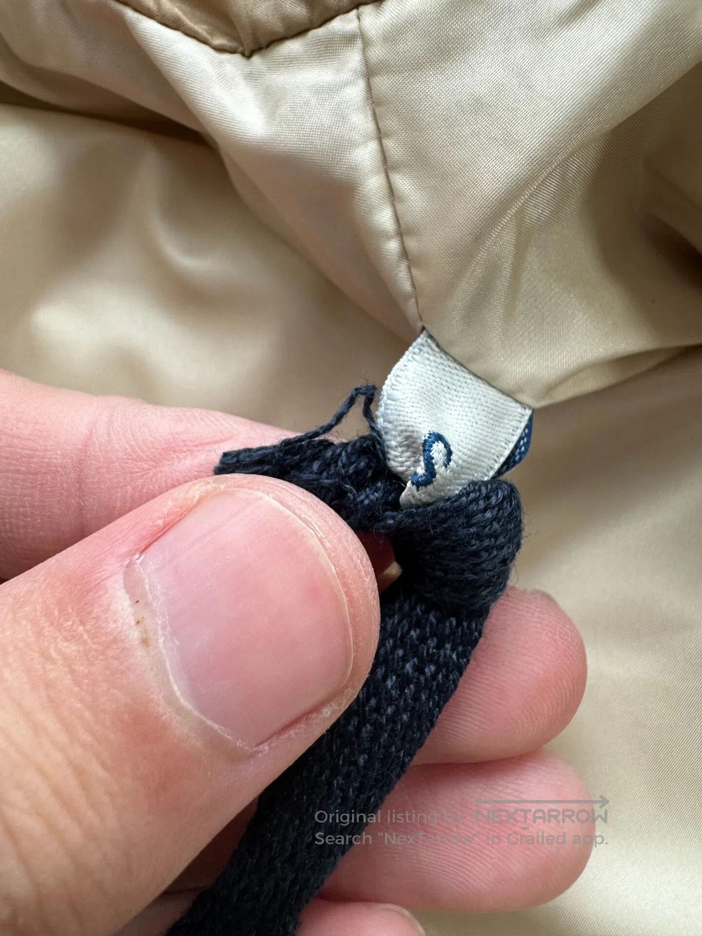 Moncler Moncler Beige Knitted Wool Spliced Down Vest. Size US S / EU 44-46 / 1 - 7 Thumbnail