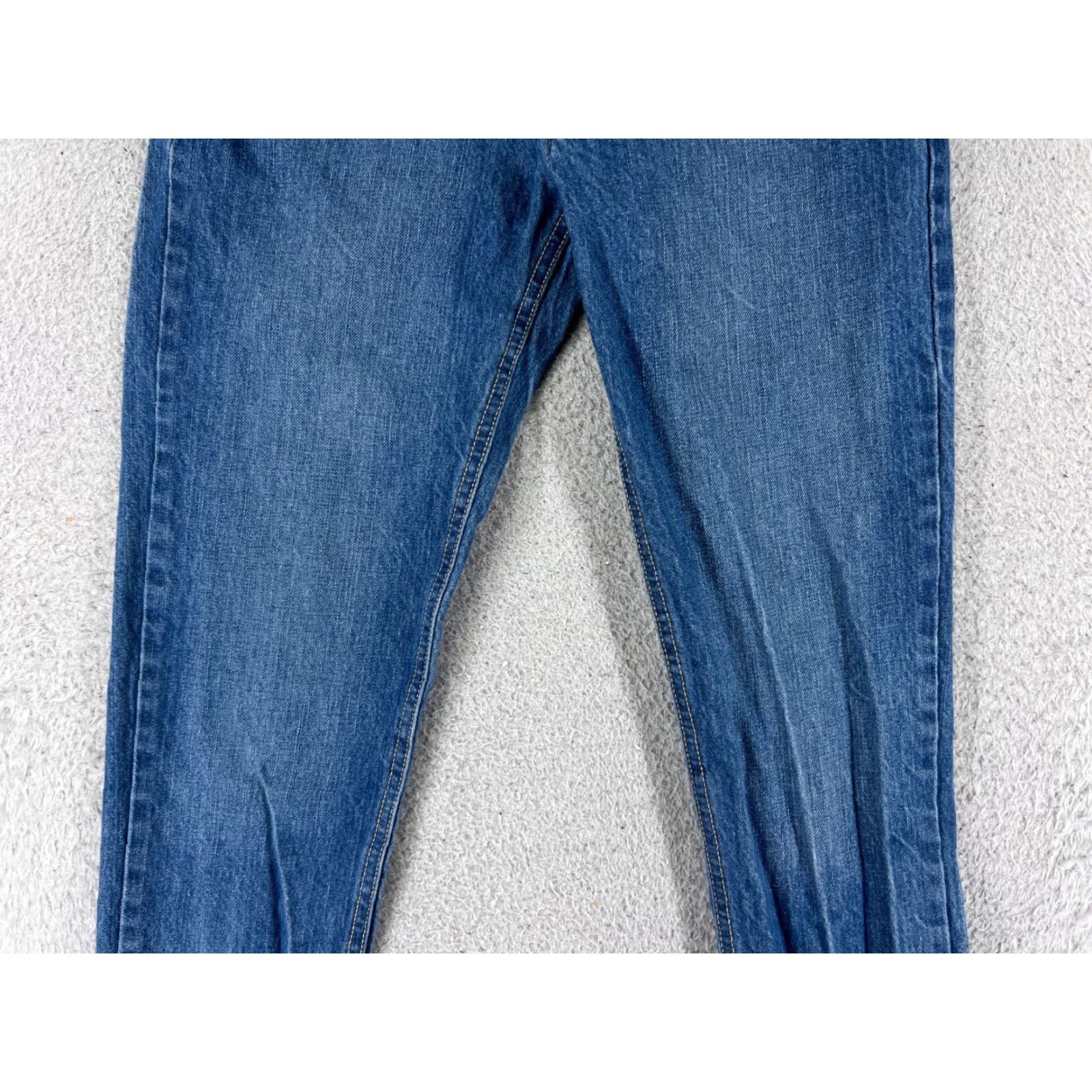 Vintage Colza Pants Womens Small 100% Cotton Mid Rise Medium Wash Zip Fly 26x26 Size 28" / US 6 / IT 42 - 3 Thumbnail