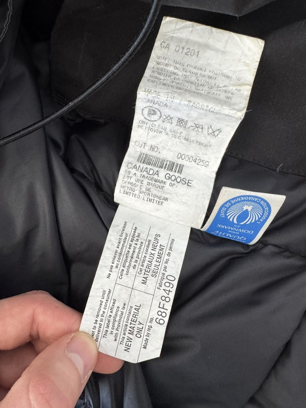 Canada Goose Canada Goose Expedition Black Down Fur Coat Parka Jacket Size US XS / EU 42 / 0 - 6 Thumbnail