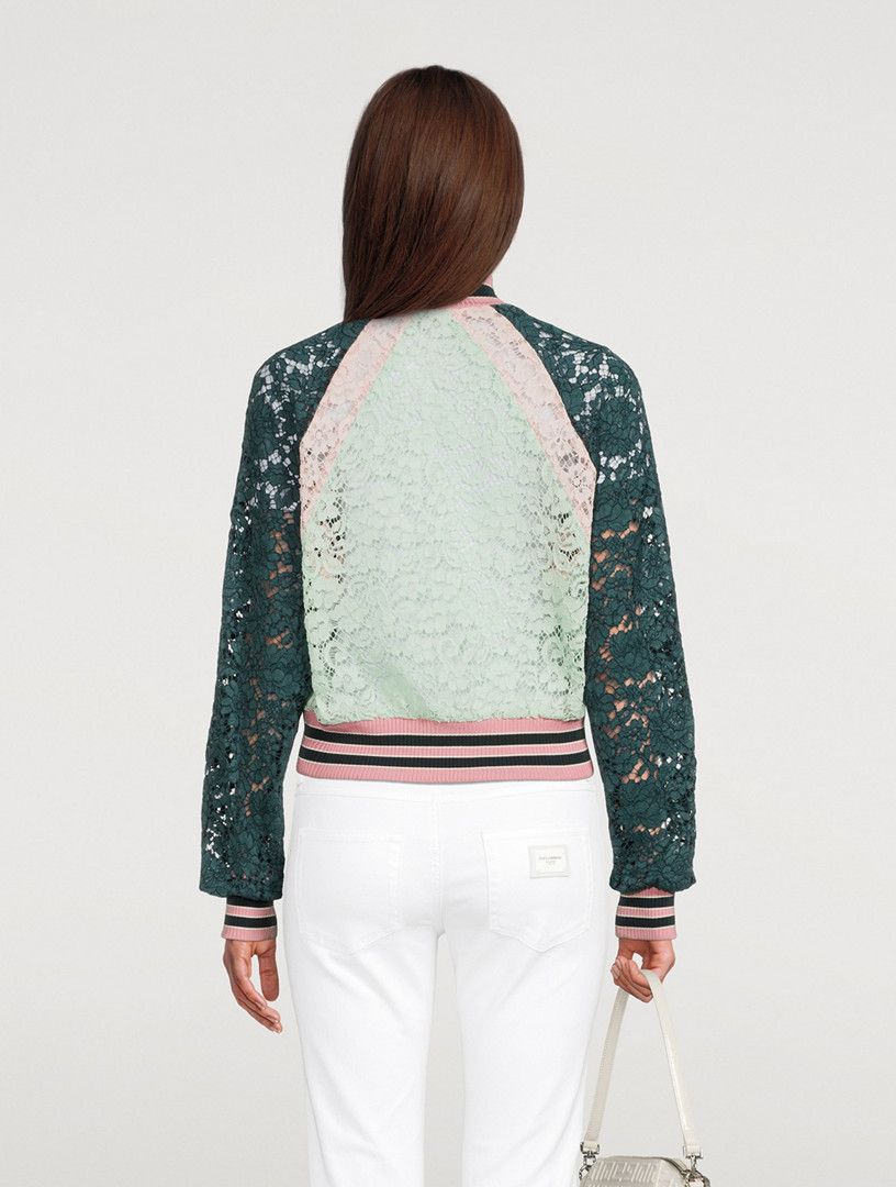 Dolce & Gabbana o1y0825 Bomber Jacket in Multicolor Size S / US 4 / IT 40 - 4 Thumbnail