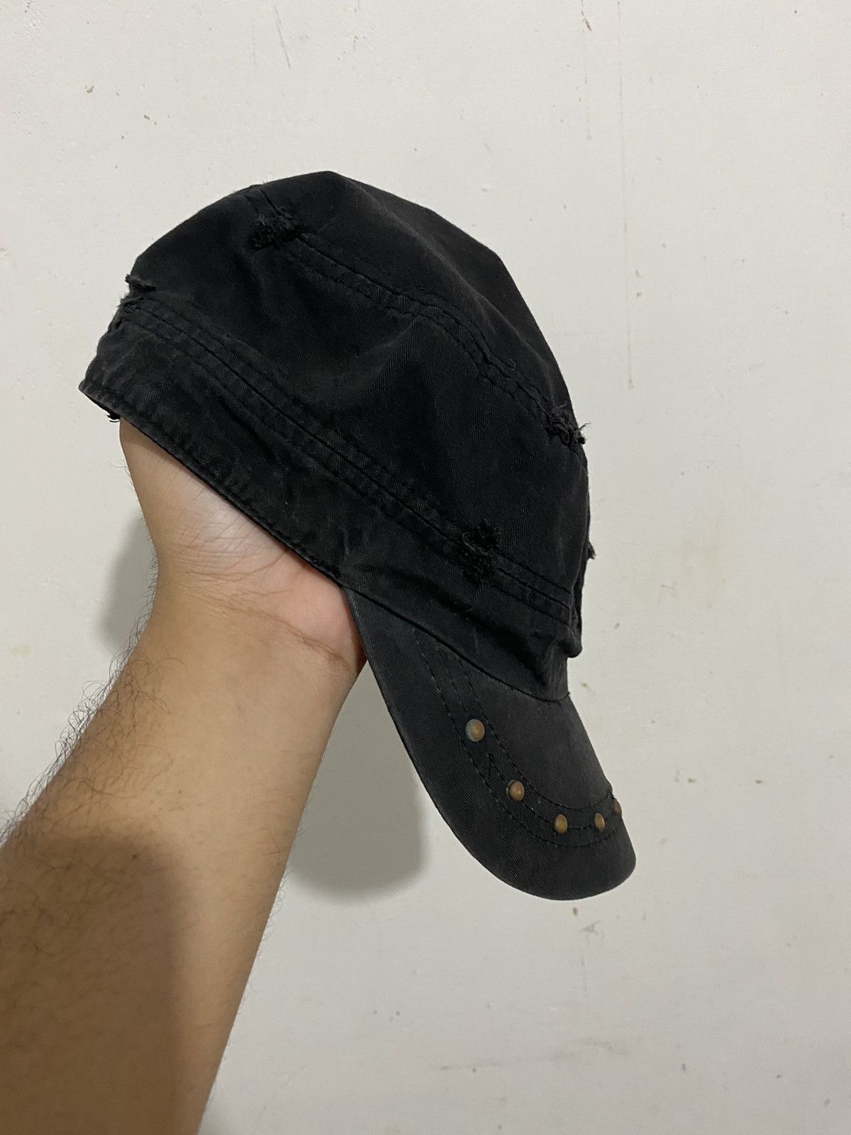 Hysteric Glamour 💸BINDINGOFFER💸Japanese cadet hat skull studed lgb styled Size ONE SIZE - 3 Thumbnail