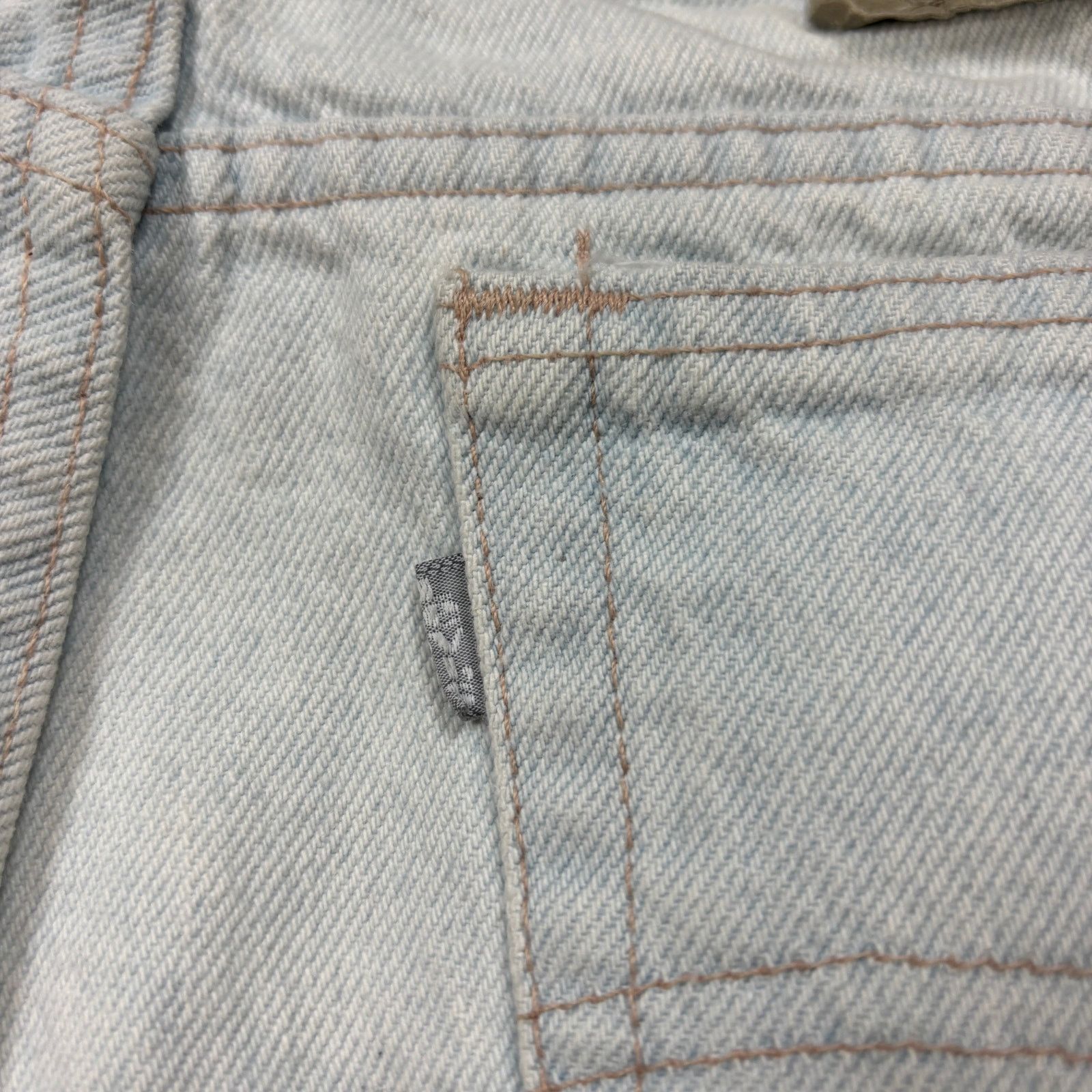 Levi's × Vintage VTG 90s Levi's Silvertab Loose Baggy Tapered Jeans 31x32 Y2K Size US 31 - 6 Thumbnail