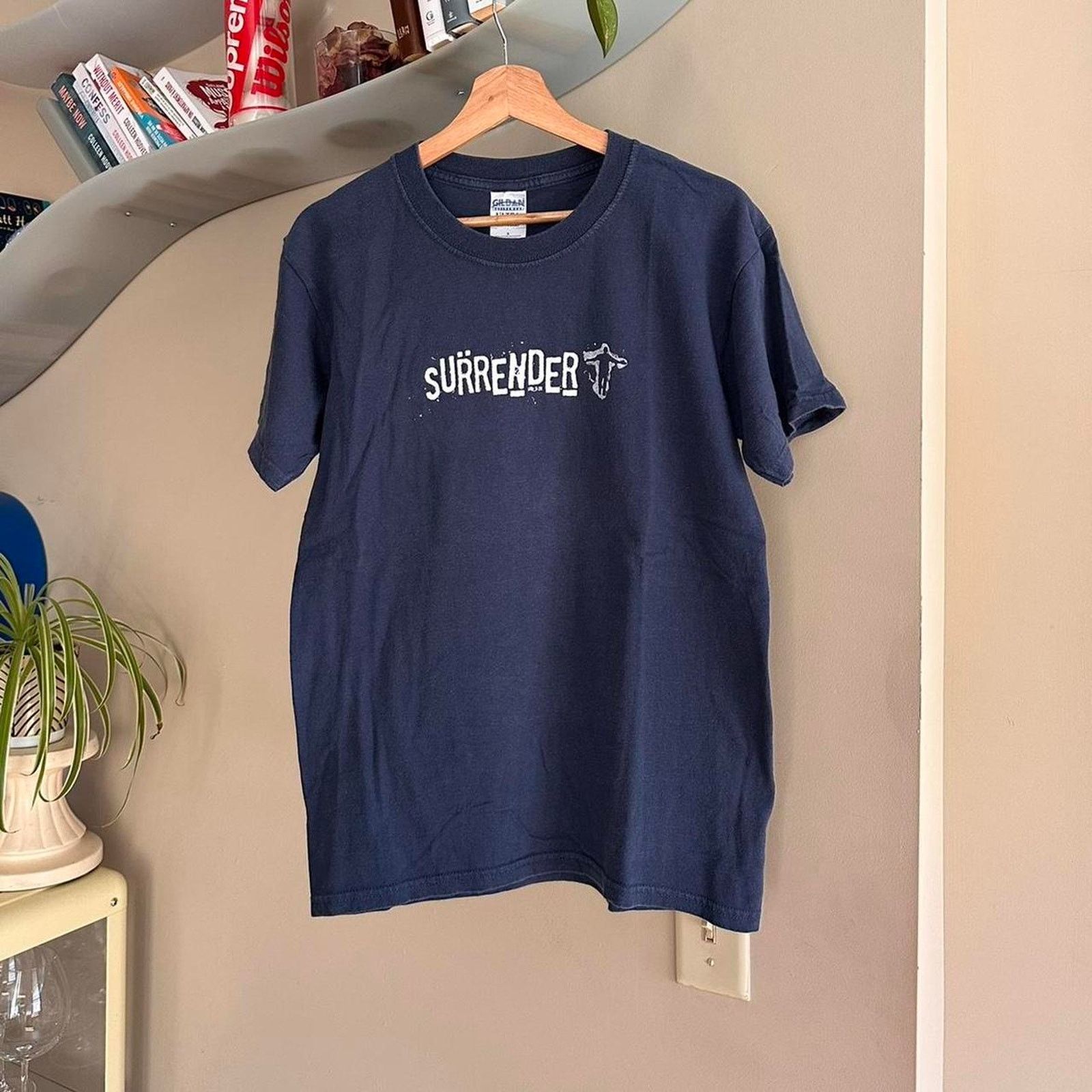 Gildan × Vintage Vintage Surrender Jesus Shirt Size US S / EU 44-46 / 1 - 1 Thumbnail