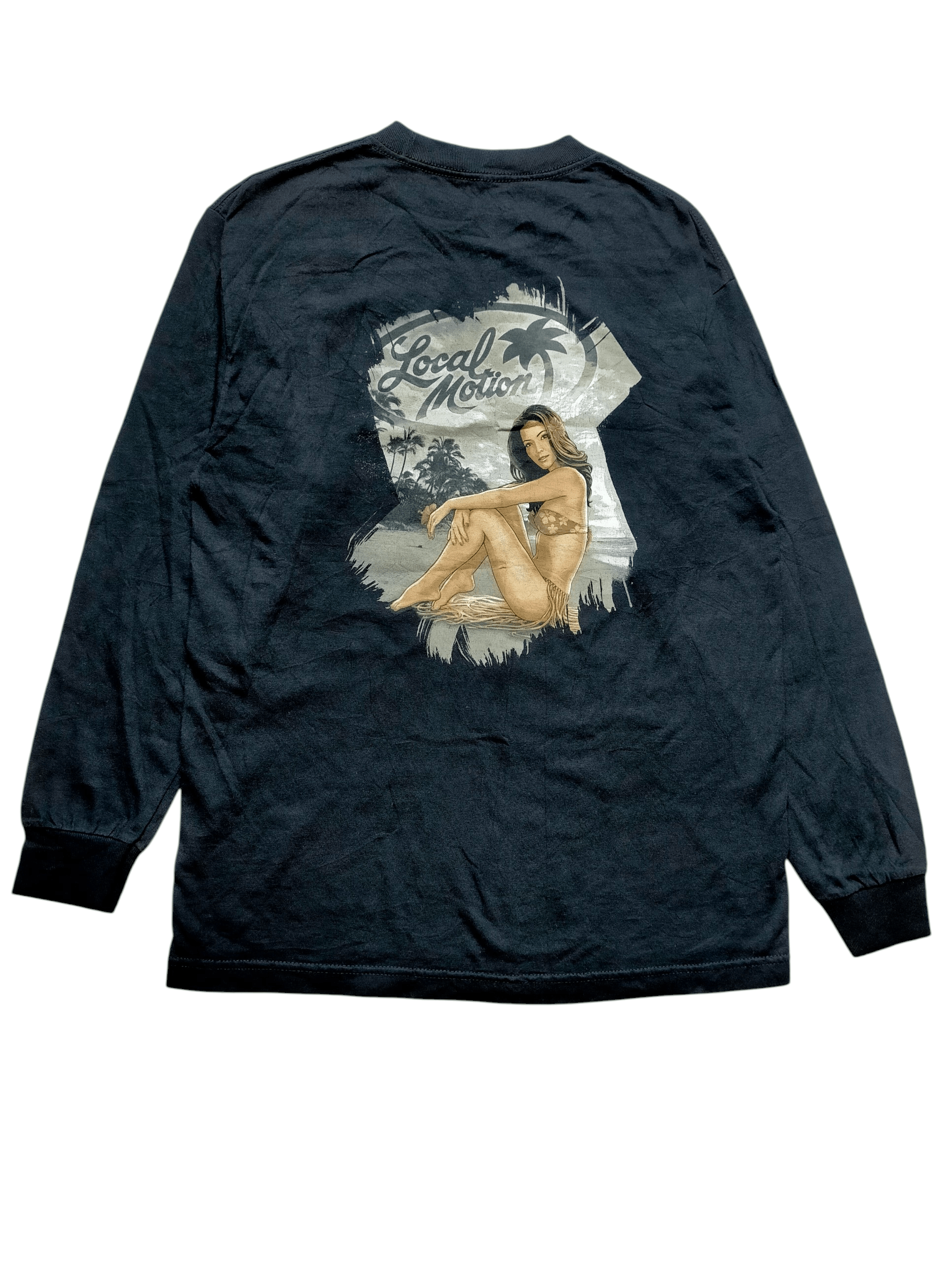 Hysteric Glamour Local Motion Long sleeve black tee Size US M / EU 48-50 / 2 - 1 Thumbnail