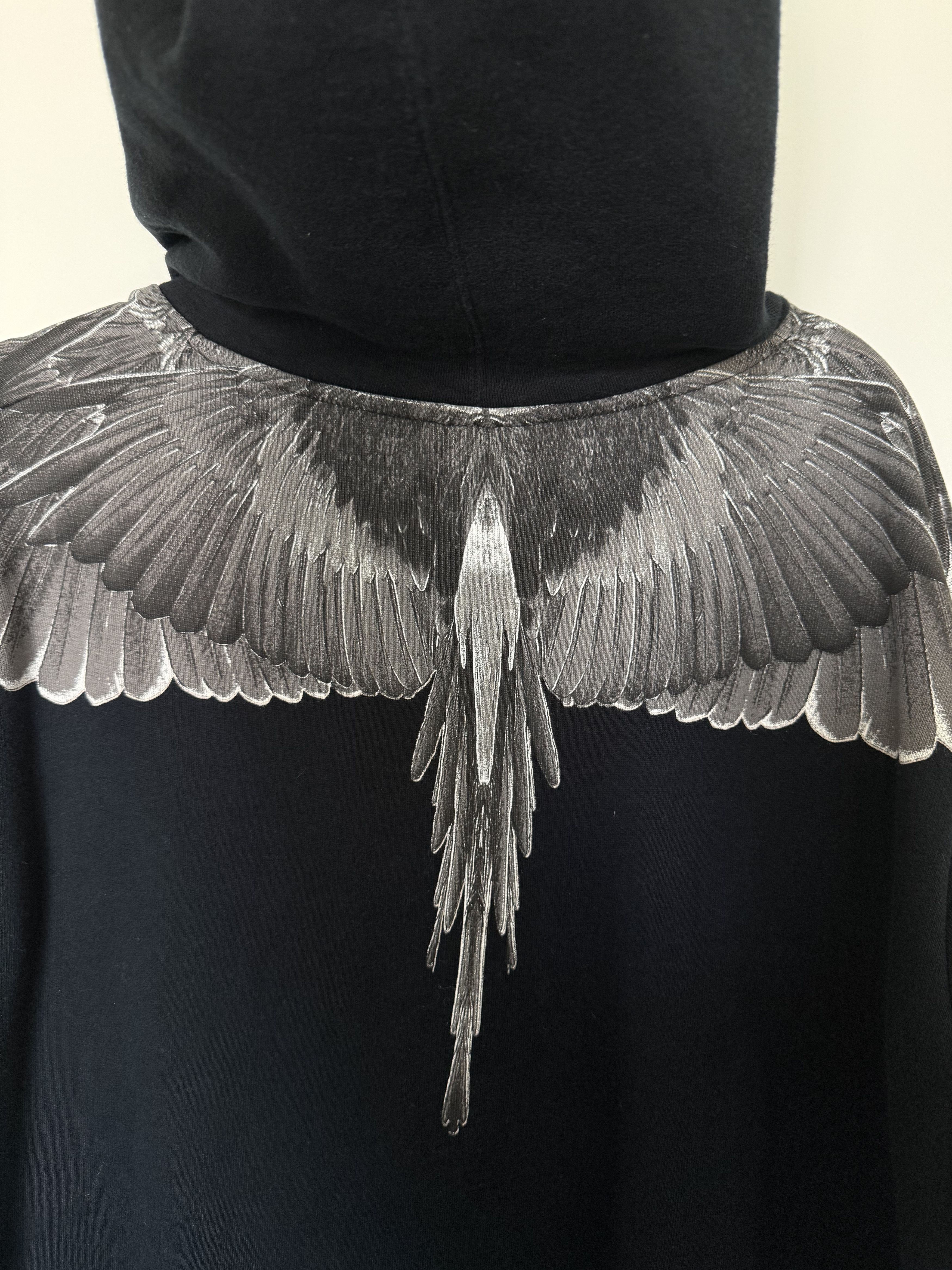 Marcelo Burlon Marcelo Burlon Wings-print hoodie Size US M / EU 48-50 / 2 - 7 Thumbnail